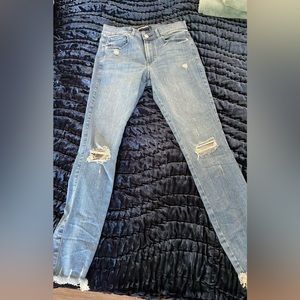 Express distressed jeans